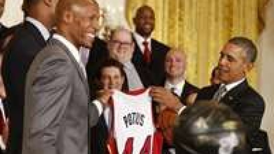 NBA: Miami Heats alla Casa Bianca