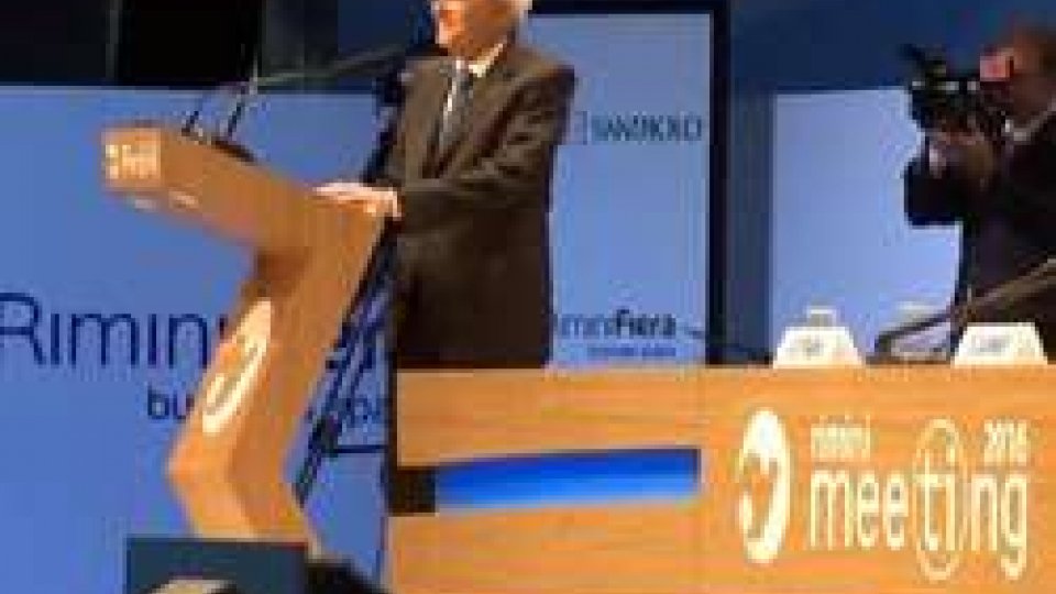 l'intervento di Sergio MattarellaMeeting 2016: il Presidente Mattarella apre la 37esima edizione