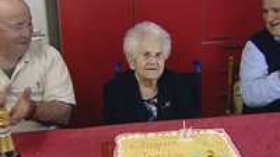 Angela Conti compie 101 anni