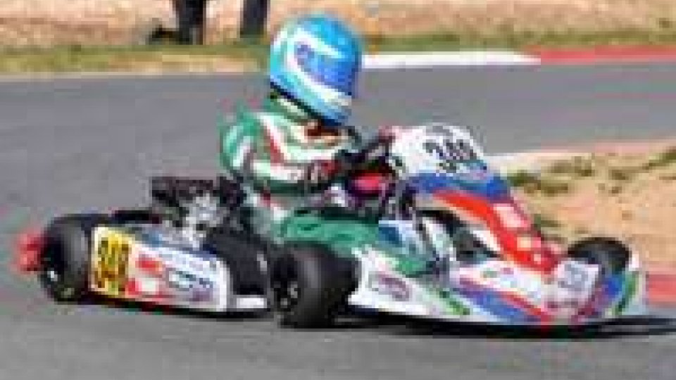 Mirco Rossi secondo assoluto nell'italiano di Kart