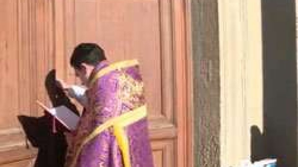 Basilica: aperta la porta santa nella Pieve