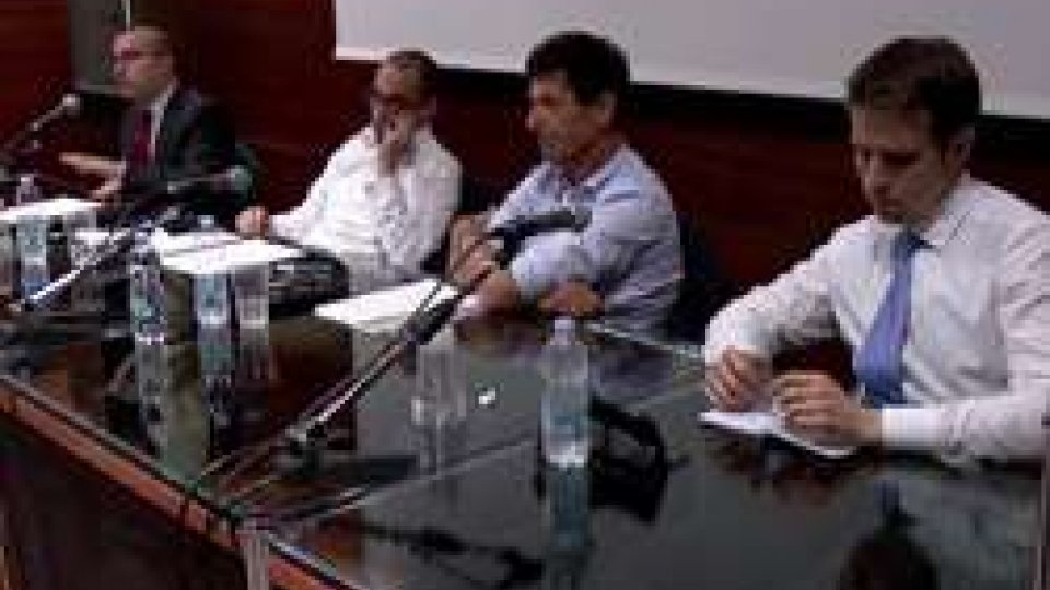 I quattro Segretari di Stato, relatori della serataSerata pubblica sulle banche, Celli: “Nessun correntista perderà un centesimo”