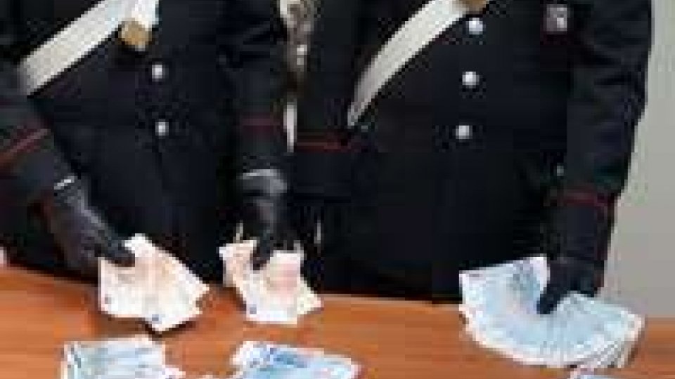 Riccione. Ha banconote false per quasi 1.500 euro, arrestato dai Carabinieri