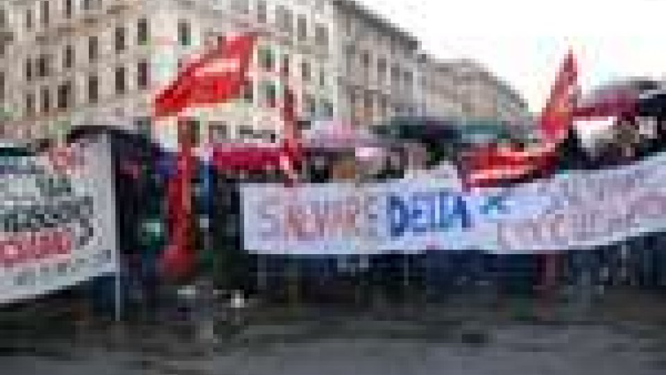 In sciopero i 900 lavoratori di tutte le aziende del gruppo Delta