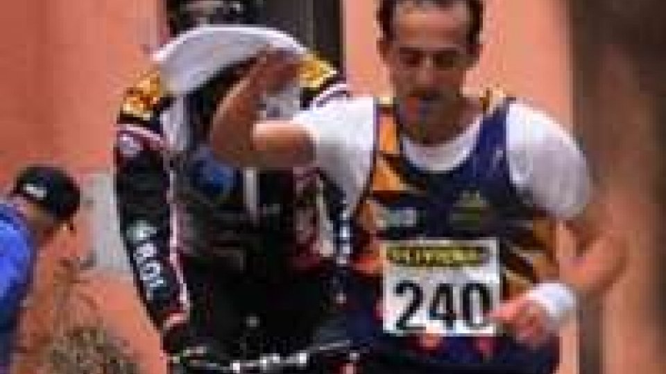 Stefano Ridolfi si classifica al terzo posto nella mezza maratona del Monte dello Scudo