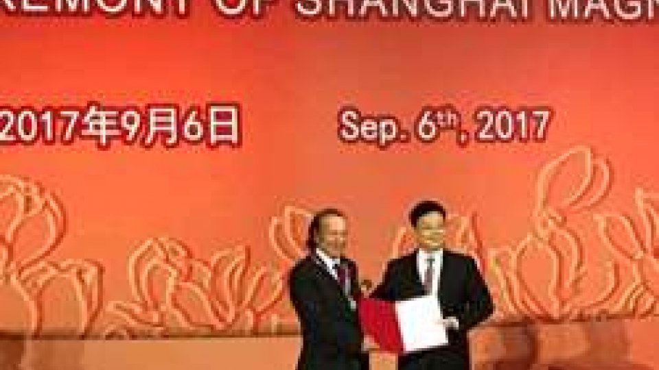 Cina. "Magnolia Memorial Award" premiato Gian Franco Terenzi a Shanghai