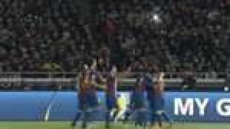 Barcellona - Santos 4-0, blaugrana campioni del mondo