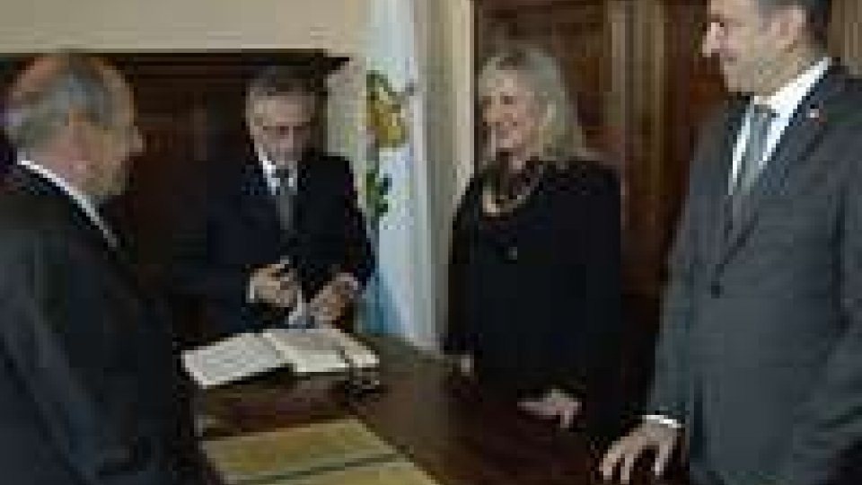 Clelio Galassi è ufficialmente l'ambasciatore di San Marino presso la Santa SedeClelio Galassi è ufficialmente l'ambasciatore di San Marino presso la Santa Sede