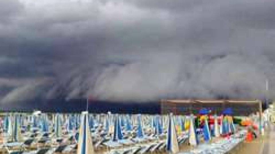La spiaggia di Rimini
