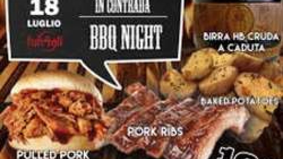 EVENTO DINNER&LIVE IN CONTRADA by Spingarda 18.7.17 - BBQ + BLOWIN' AROUND THE BLUES