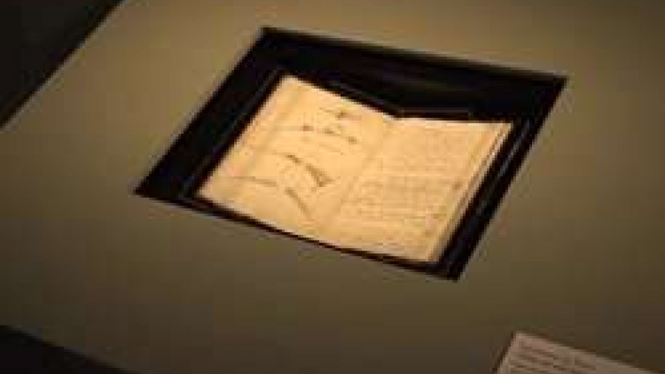 Il Codice sul volo di Leonardo da Vinci esposto a Roma per la prima volta
