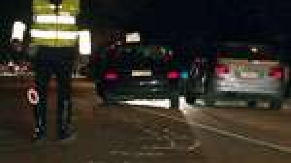 Incidente in via Marecchiese, coinvolte due auto con targa sammarinese
