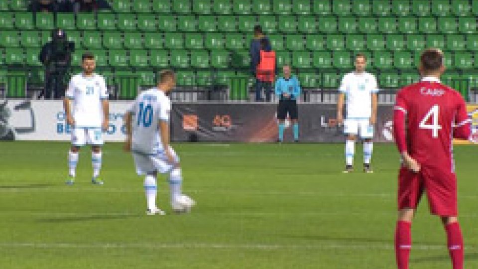 Il matchNations League: la Moldavia batte 2-0 San Marino con un gol per tempo