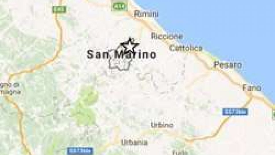 Lieve scossa di terremoto con epicentro a San Marino
