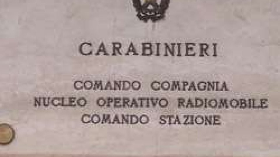 CarabinieriCC Pennabilli: anziano, condannato per violenza sessuale, accompagnato ai "Casetti"