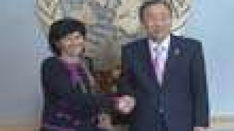 San Marino - Il Segretario Mularoni incontra Ban Ki Moon