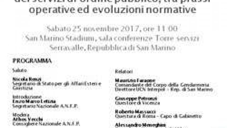 Stadi e sicurezza: domani una conferenza ad hoc a Serravalle