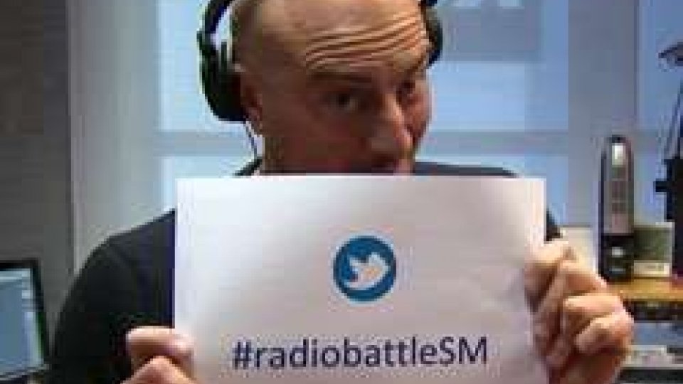 Chicco Giuliano con #radiobattleSM#radiobattleSM: Radio San Marino a Radio Battle