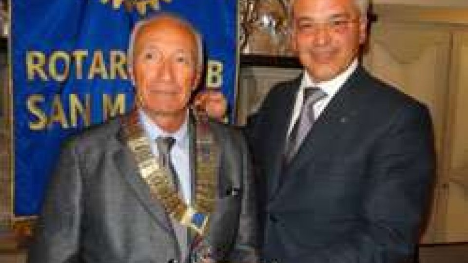 Marino Edgardo Angeli è il nuovo Presidente del Rotary Club San Marino