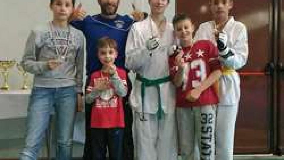 Tre ori Interregionali al Taekwondo San Marino