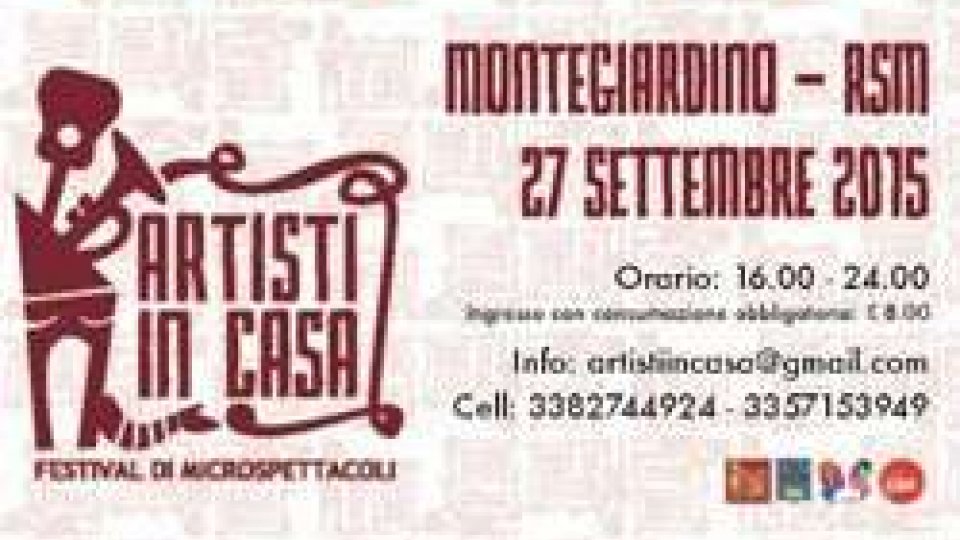 "ARTISTI IN CASA" - FESTIVAL DI MICROSPETTACOLI V EDIZIONE