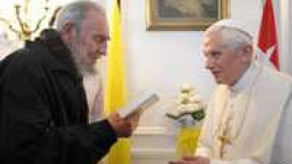 Il papa a Cuba ha incontrato Fidel Castro
