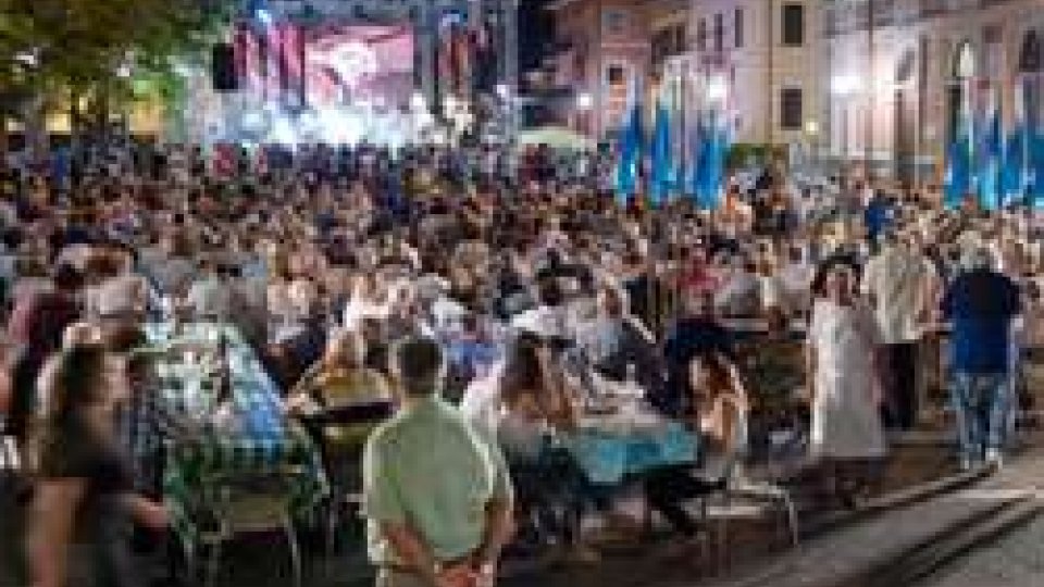 L'evento"San Marino ai giovani" nella seconda serata della Festa dell'Amicizia