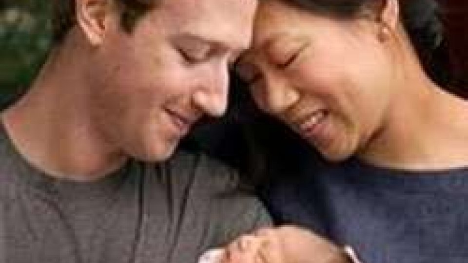 Zuckerberg diventa papà: donerà il 99% della azioni di Facebook