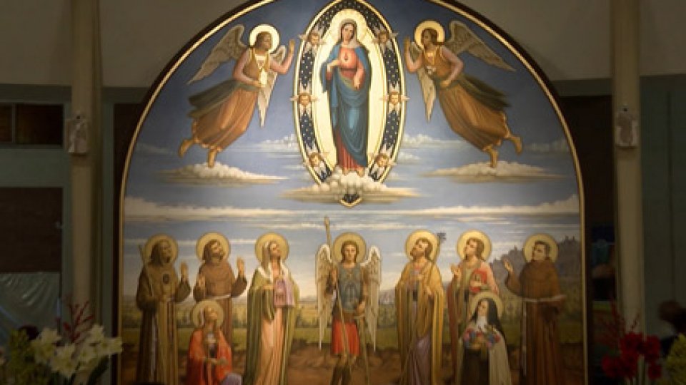 pala ValdragoneAl Santuario Cuore Immacolato di Maria presentata ai fedeli una nuova opera dedicata alla Vergine