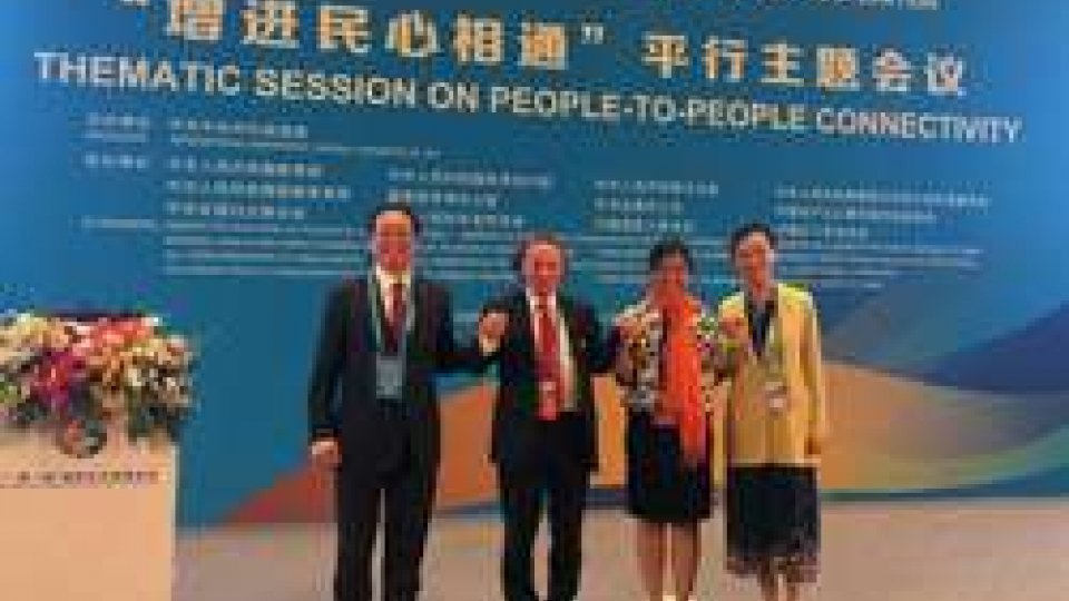 Cina: accordo su nuova "Via della seta", al forum anche San Marino con Gianfranco Terenzi