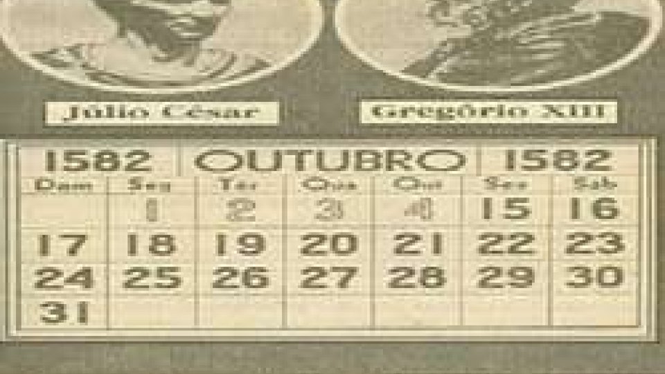 Il calendario gregoriano