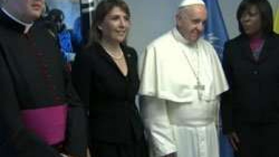 Papa Francesco al WFPPer la prima volta un Papa visita il Programma Alimentare Mondiale