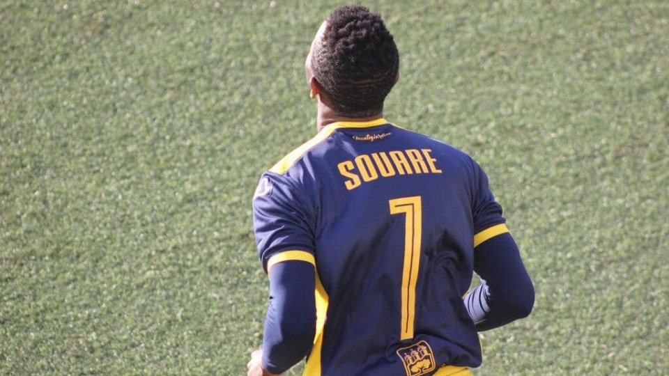 Moussa  Souaré, autore del quinto gol. Foto @fiorita1967Moussa  Souaré, autore del quinto gol. Foto @fiorita1967