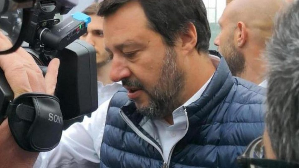 Matteo Salvini, foto ansa