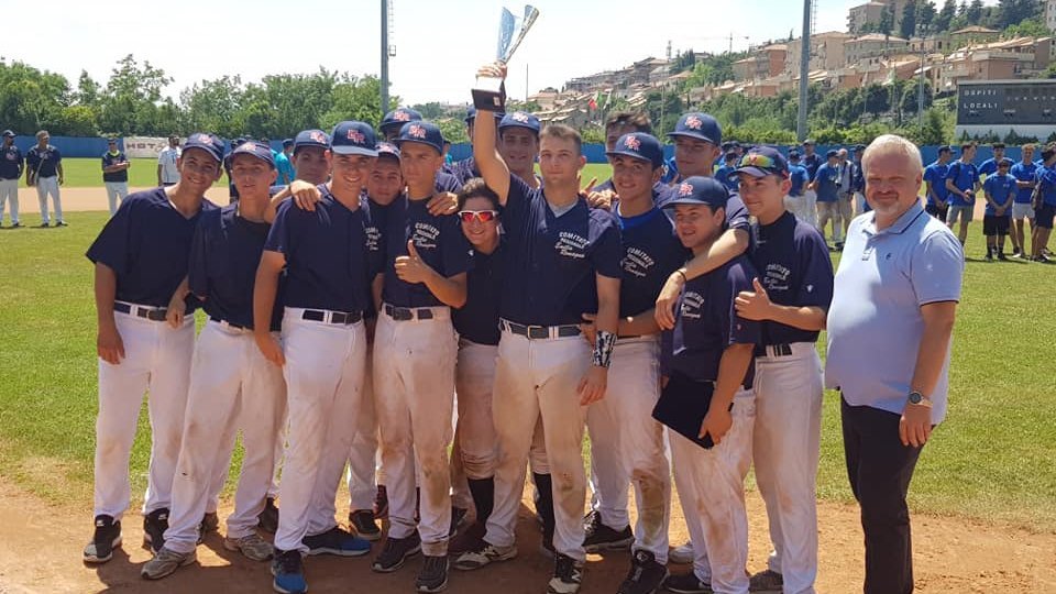 Baseball: Alessandro Ercolani e Tommaso Mancini vincono con l'Emilia Romagna