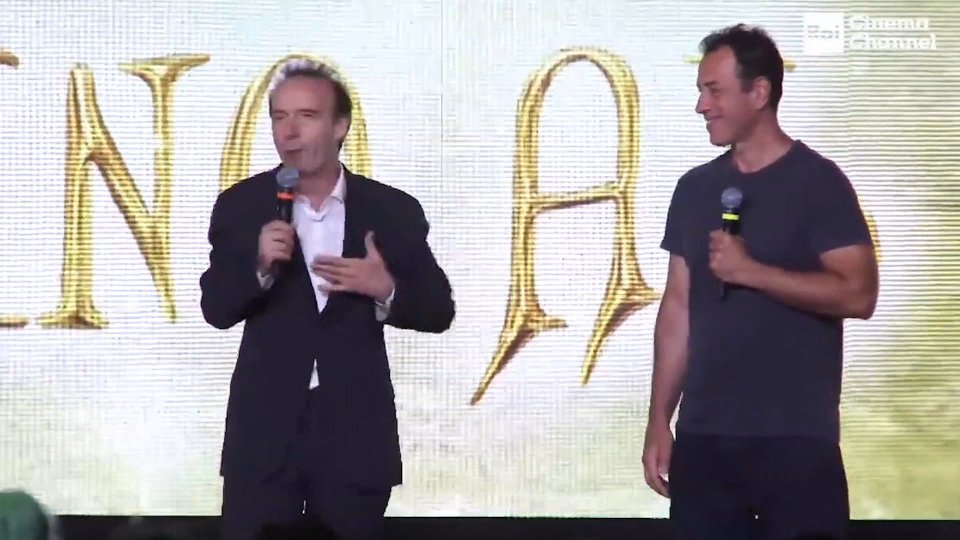 Roberto Benigni e Matteo Garronei protagonisti del film