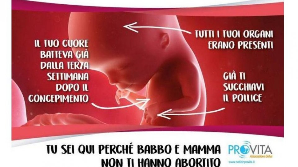 Accoglienza alla vita: l’aborto farà scomparire San Marino