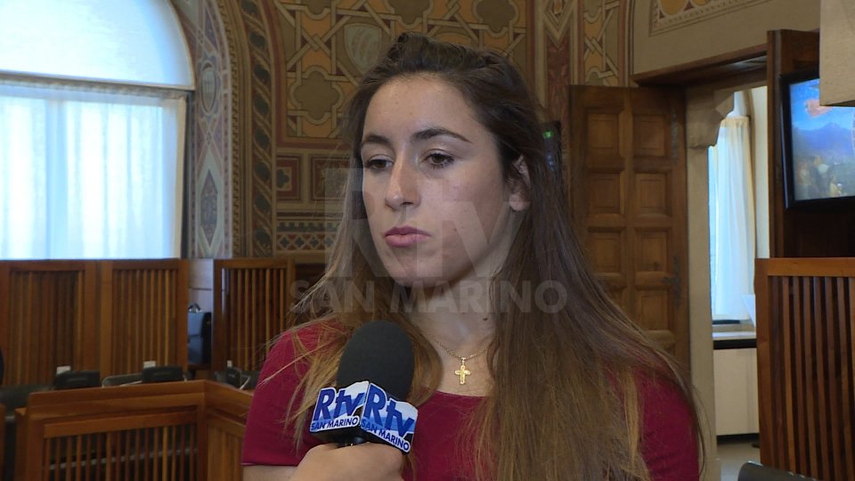 Sofia GoggiaSofia Goggia: "Onorata di essere qui a San Marino, il mio obiettivo è sciare forte"