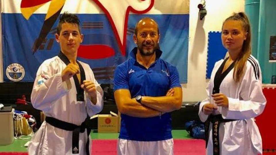 Taekwondo: inizio attivita 2019/2020 con Genghini e Tosi in Svezia al WTE Under 21 Championships 2019