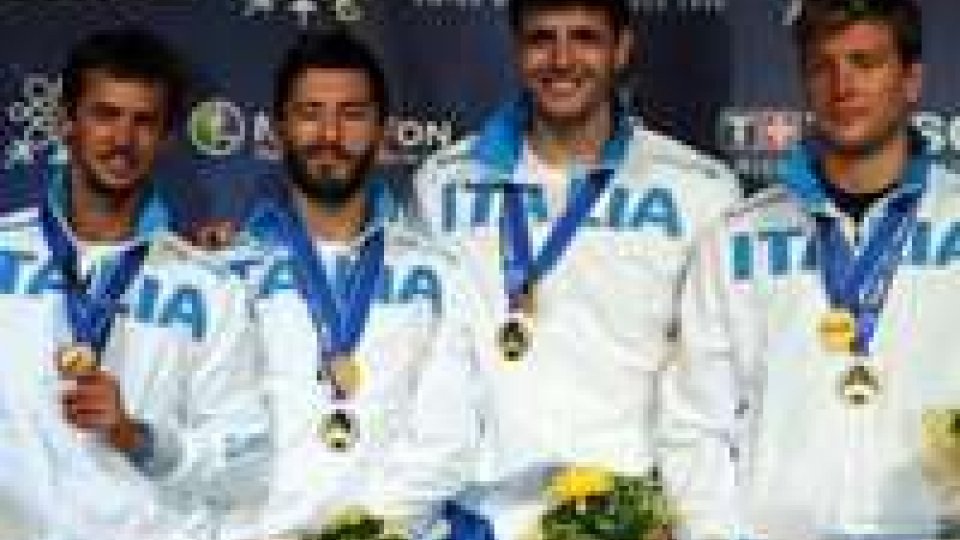 Scherma. Oro per l'Italia maschile a Budapest
