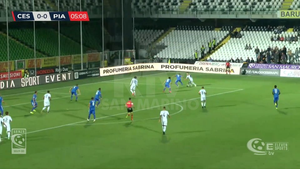 Cesena-Piacenza 1-1
