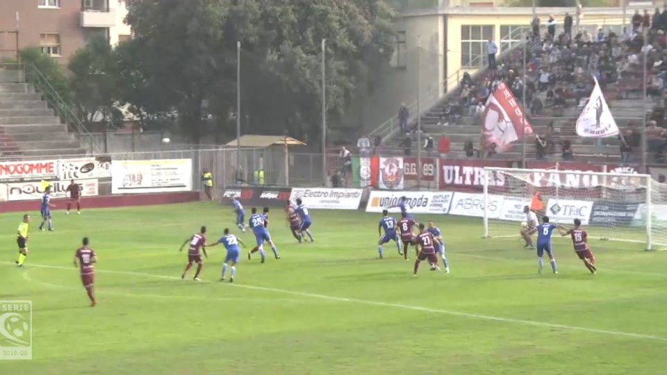 Serie C : Il Rimini prende un punto a Fano. Scotti para un calcio di rigore