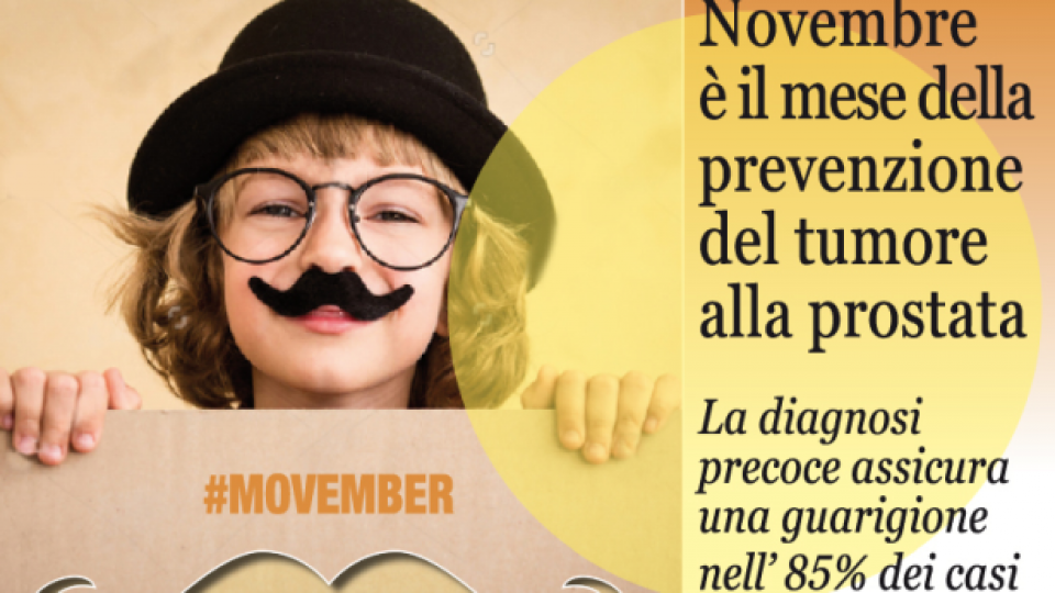 ISS: Al via la campagna internazionale #Movember per la prevenzione del tumore alla prostata