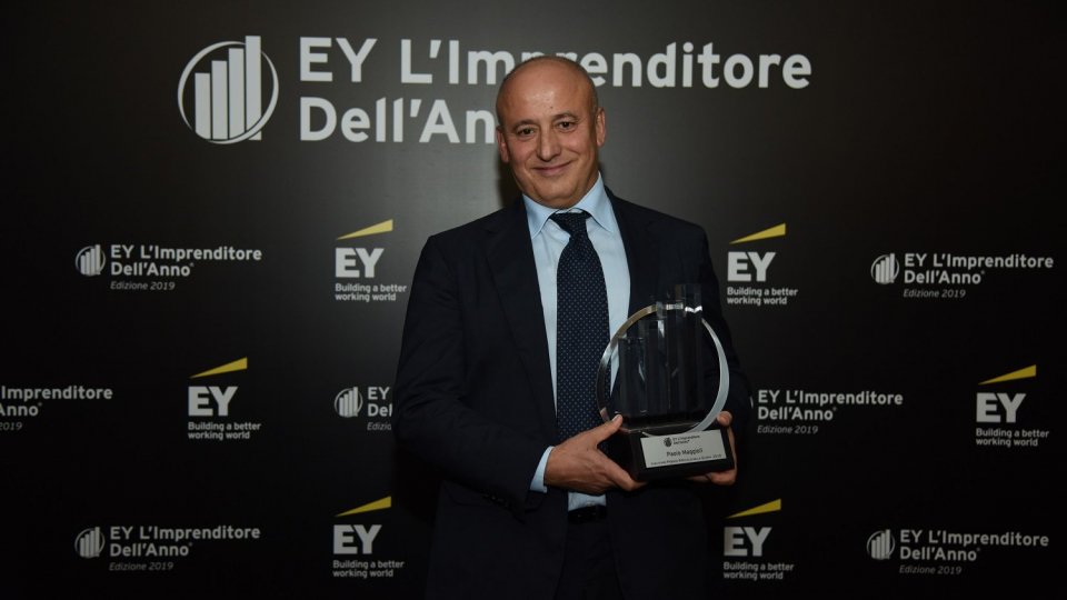 Paolo Maggioli premiato da “EY L’Imprenditore dell’Anno 2019”