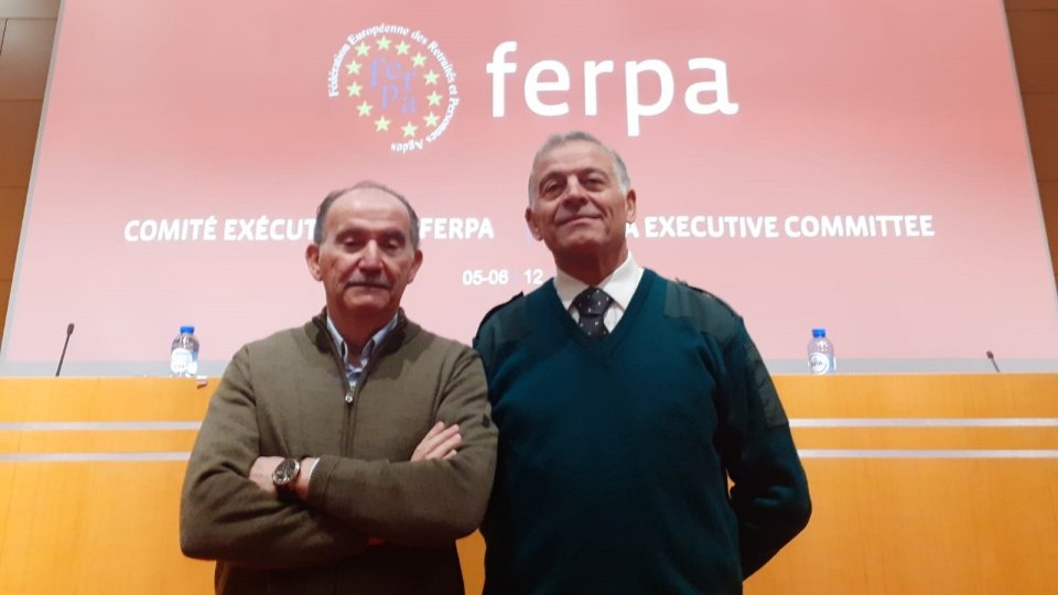 CSU: Elio Pozzi e Armando Stacchini a Bruxelles per l'Esecutivo FERPA-CES RSM