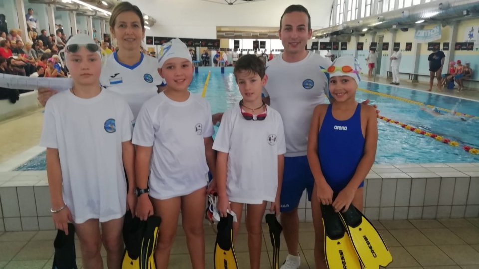 Nuoto pinnato: ottima prova per gli Esordienti al Trofeo Scarano