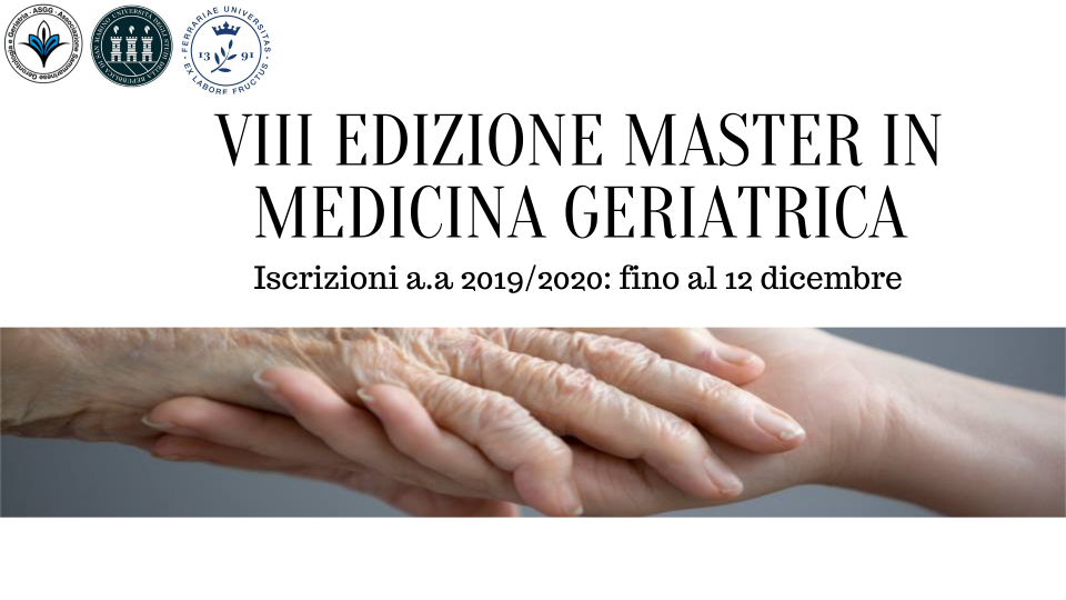 15 i dottori usciti dal Master in Medicina Geriatrica di Università San Marino e Ferrara
