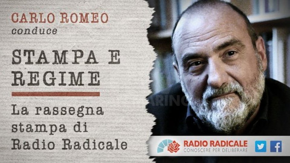 Dg Carlo Romeo torna al microfono di 'Stampa e Regime'