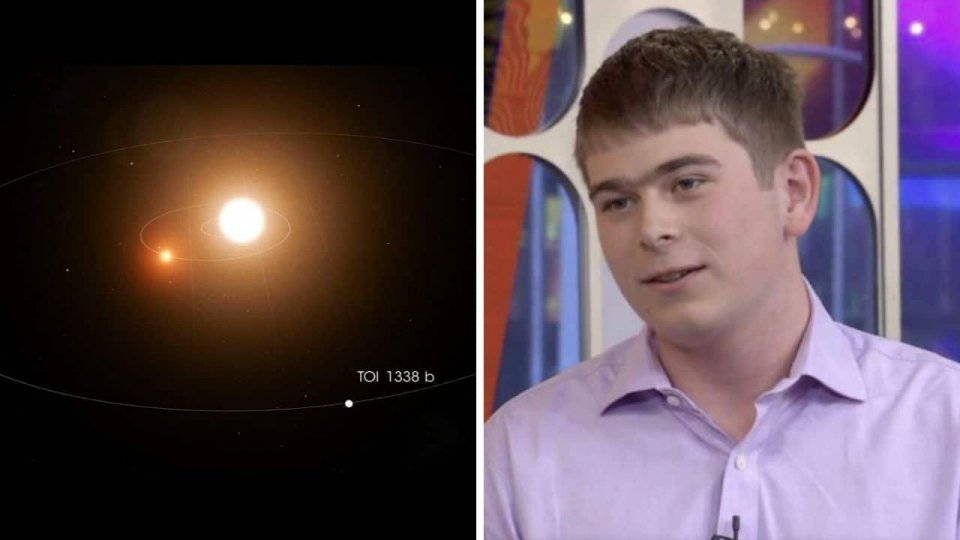 A 17 anni, durante uno stage alla Nasa, scopre un nuovo pianeta