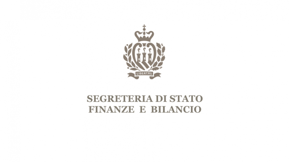 Segreteria Finanze: contatti per riavviare i tavoli tecnici con l’Amministrazione Finanziaria della Repubblica Italiana
